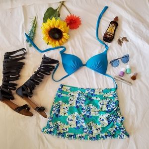 Lime Ricki Skirt Tankini